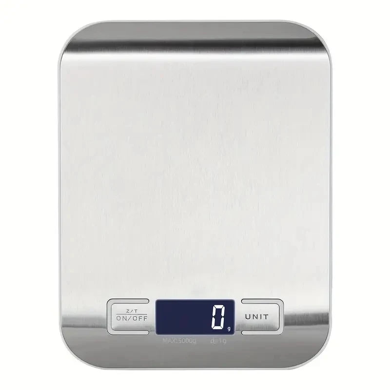 10kg Kitchen Scale,Digital Kitchen Scale with Tare Function, Electronic Coffee Brewing Scale, LCD Display Stainless Steel Screen
