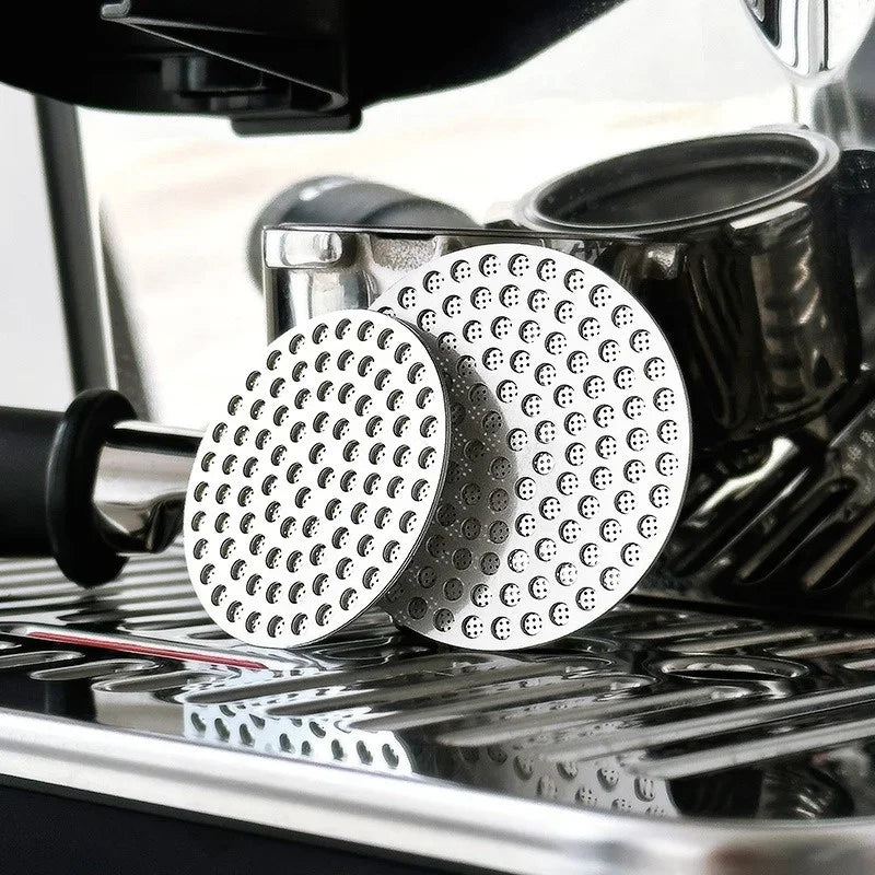 Coffee Secondary Water Separator Stainless Steel Coffee Machine Handle Water Separator Sintered Mesh Filter Filter Screen