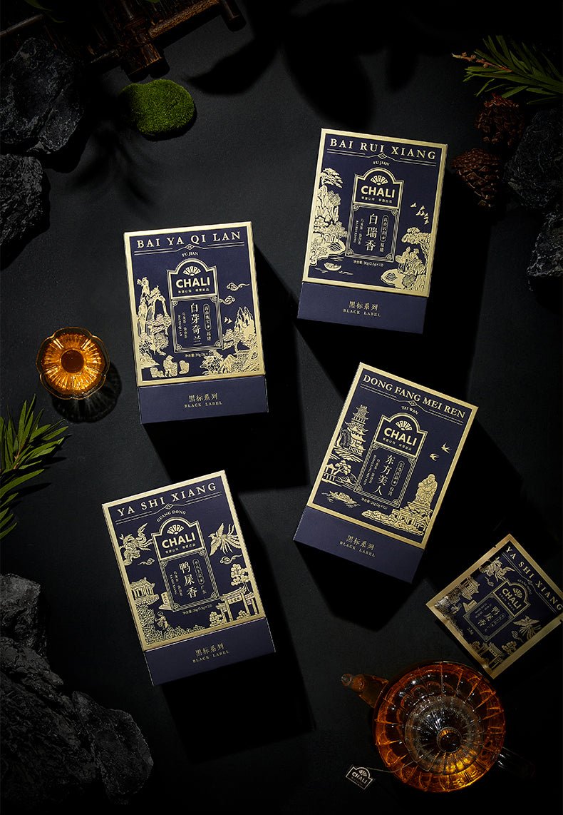 Black Label Oolong Tea Series - Ya Shi Xiang 30g (12 Tea Bags)-2