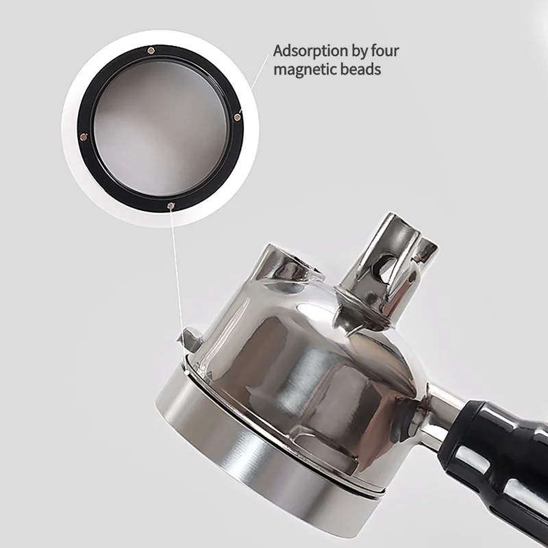 51/53/58mm Coffee Catcher Ring Anti-fly Powder Ring Grinder Catcher Ring Coffee Handle Cloth Powder Dosing Ring Coffee Tools