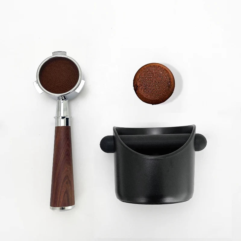 Espresso Knock Box Coffee Grounds Container Anti Slip Dump Bin Grind For Delonghi Breville Bar Cafe Accessories Barista Tools