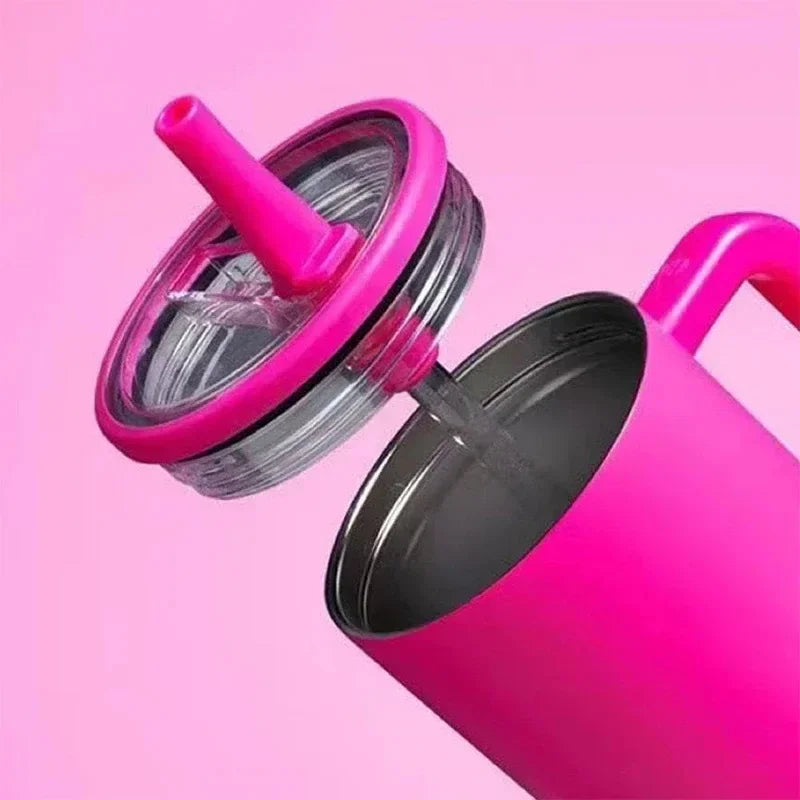 1PC Ice Cup Lid for Stanley 40oz Thermal Water Bottle Cover Coffee Cups Replaceble Tumbler Flip Straw Lid Splash Resistant