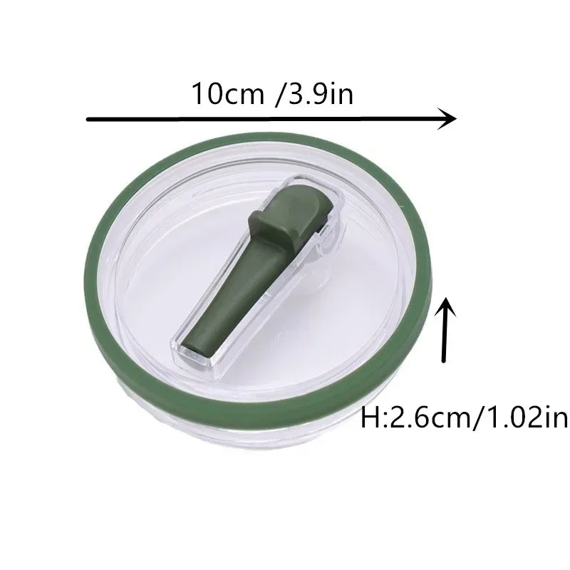1PC Ice Cup Lid for Stanley 40oz Thermal Water Bottle Cover Coffee Cups Replaceble Tumbler Flip Straw Lid Splash Resistant