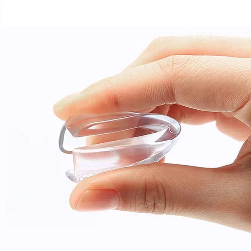 10PCS Clear Anti-collision Coffee Table Furniture Corner Protectors Soft Corner Sheathing Living Room Decor