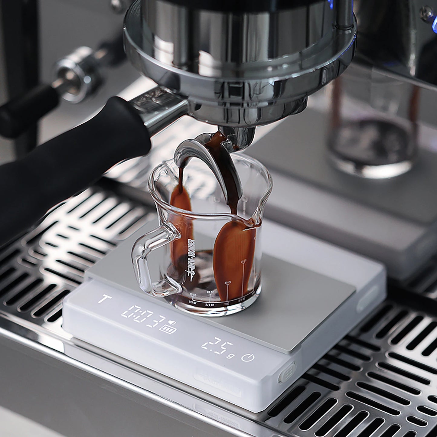 MHW-3BOMBER Digital Kitchen Coffee Scale High Precision Cyclic Rechargeable Espresso Electronic Scale Home Barista Accessories