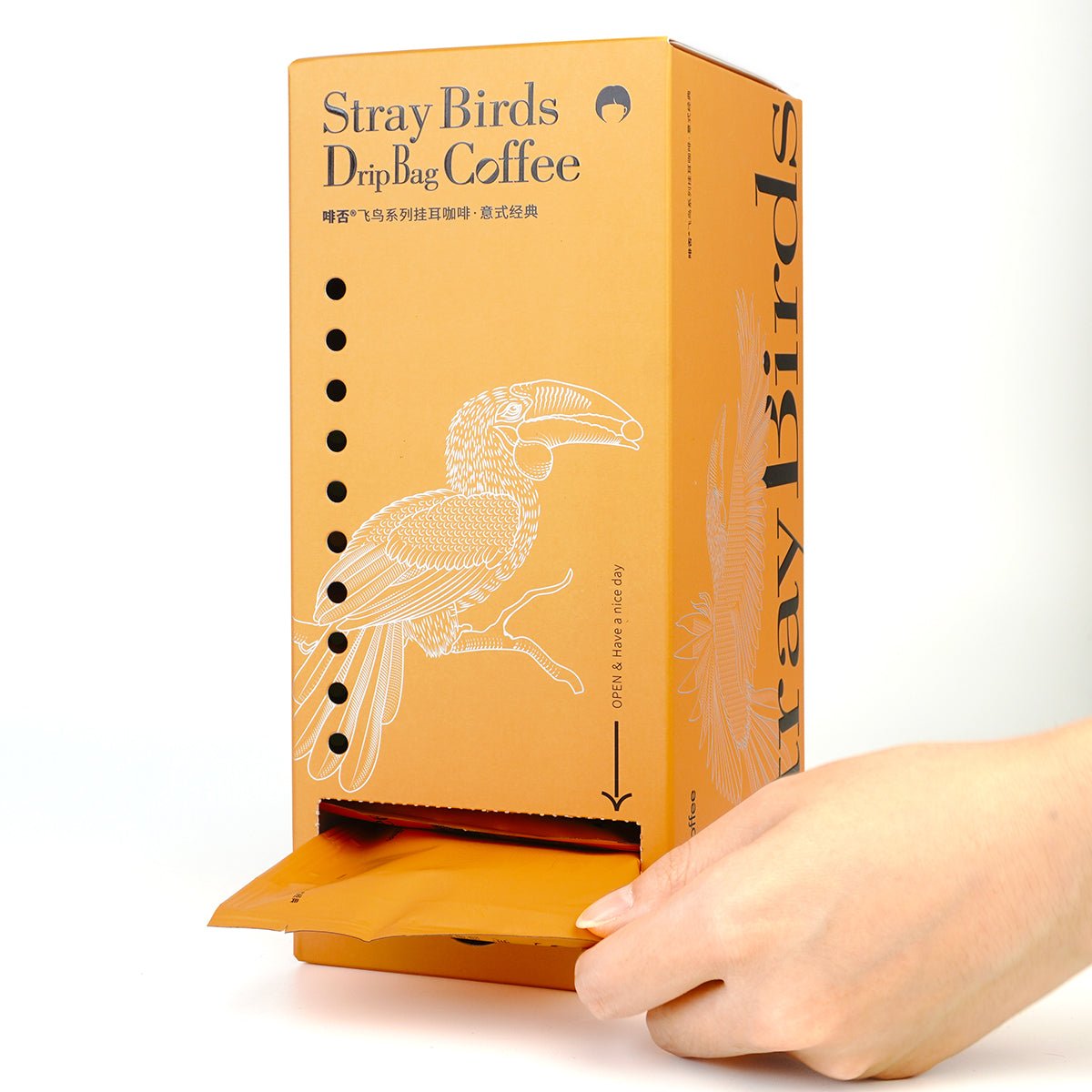 Stray Birds Dripbag Italian Black Coffee 210g (21 Bags)-3